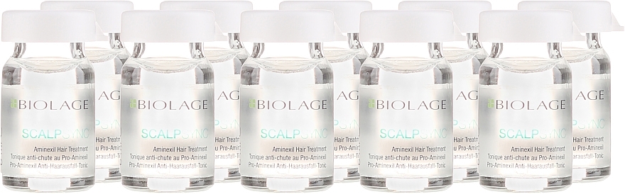 Anti Hair Loss Ampules Kit - Biolage Scalpsync Aminexil Hair Treatment — photo N6