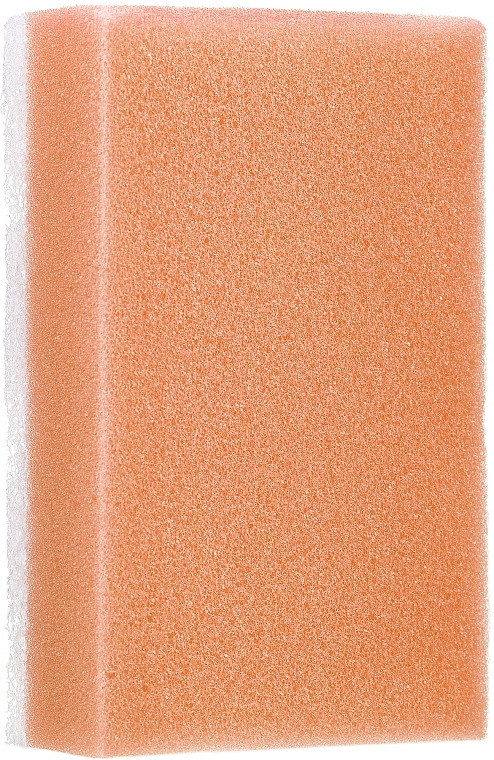 Rectangular Bath Sponge, orange - Ewimark — photo N1