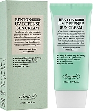 Sunscreen - Benton Air Fit UV Defense Sun Cream SPF50+/PA++++ — photo N7