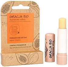 GIFT! Lip Balm 'Papaya' - Gracja Bio — photo N1