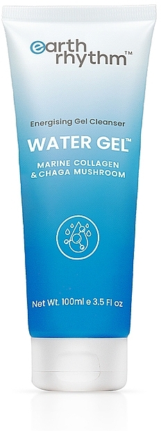 Face Cleansing Gel with Sea Water - Earth Rhythm Energising Water Gel Cleanser With Earth Marine Water — photo N2