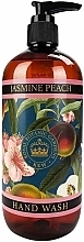 Liquid Hand Soap 'Jasmine & Peach' - The English Soap Company Kew Gardens Jasmine Peach Hand Wash — photo N1