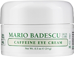 Fragrances, Perfumes, Cosmetics Caffeine Eye Cream - Mario Badescu Caffeine Eye Cream