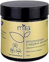 Fragrances, Perfumes, Cosmetics Antiperspirant with Activated Carbon - Mira Antiperspirant With Activated Carbon