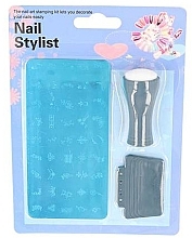 Fragrances, Perfumes, Cosmetics Nail Art Stamping Kit, blue - PRC Nail Stylist