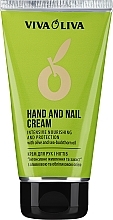 Fragrances, Perfumes, Cosmetics Intensive Nourishment & Protection Hand & Nail Cream with Olive & Sea Buckthorn Oil, tube - Viva Oliva