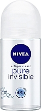 Fragrances, Perfumes, Cosmetics Roll-on Deodorant Antiperspirant "Invisible Protection" - NIVEA Invisible Deodorant Roll-on