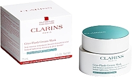 Fragrances, Perfumes, Cosmetics Face Cream Mask - Clarins Cryo-Flash Cream-Mask