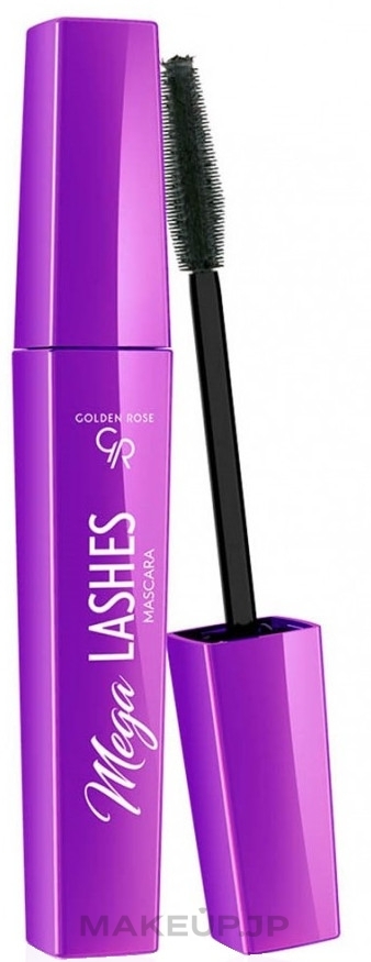 Mascara - Golden Rose Mega Lashes Mascara — photo Black