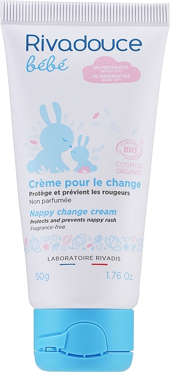 Diaper Cream - Rivadouce Bebe Happy Change Cream — photo N1
