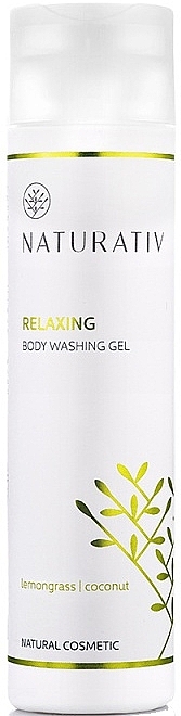 Relaxing Bath Gel with Lemograss & Coconut - Naturativ Relaxing Washing Gel — photo N1