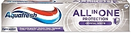 Fragrances, Perfumes, Cosmetics Toothpaste - Aquafresh All In One Crystal White