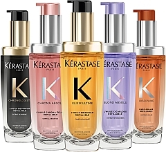 Shiny Hair Oil - Kerastase Chroma Absolu Radiance Sublimating Oil Refillable — photo N14