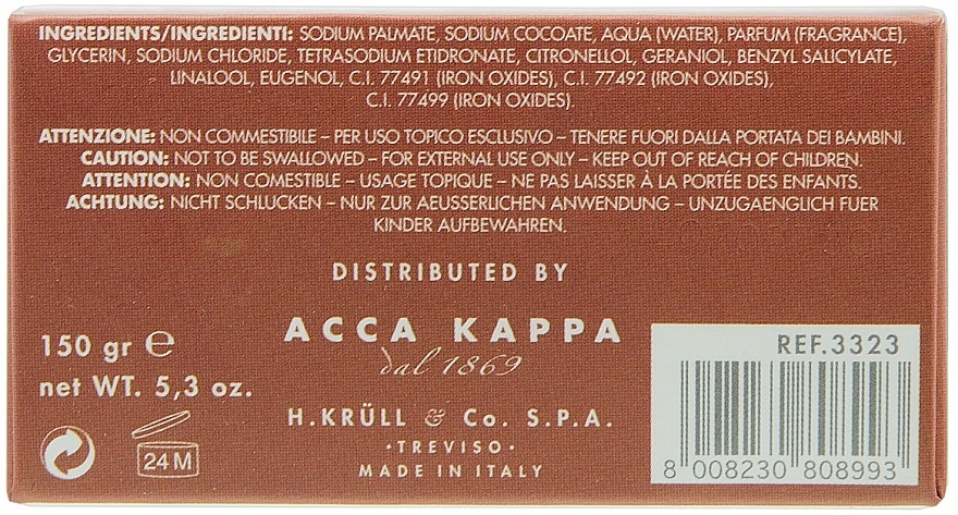 Soap - Acca Kappa "Sandalwood" — photo N3