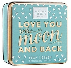 Soap - Scottish Fine Soaps Love You To The Moon And Back Soap In A Tin — photo N1