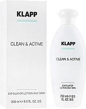 Fragrances, Perfumes, Cosmetics Oily Skin Exfoliator - Klapp Clean & Active Exfoliator Oily Skin