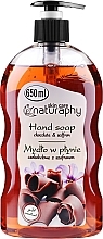 Chocolate & Saffron Liquid Hand Soap - Naturaphy Hand Soap — photo N1