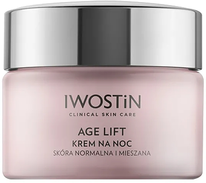Night Cream for Normal and Combination Skin - Iwostin Age Lift — photo N1