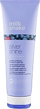 Fragrances, Perfumes, Cosmetics Bleached & Grey Hair Conditioner - Milk Shake Silver Shine Conditioner