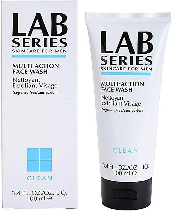 Cleansing Foiaming Gel - Lab Series Multi-Action Face Wash Nettoyant Exfoliant Visage — photo N2