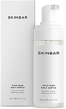 Fragrances, Perfumes, Cosmetics Face Cleansing Foam with Amber Acid & Rosemary Extract - SKINBAR Succinic Acid & Rosemary Extract Face Foam