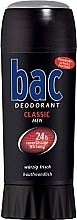 Fragrances, Perfumes, Cosmetics Deodorant Stick - Bac Classic 24h Deodorant