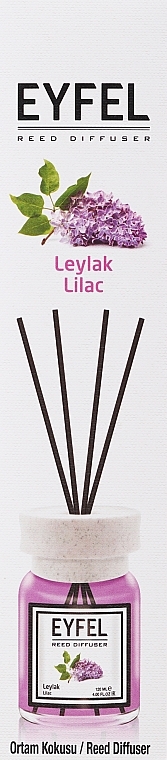 Reed Diffuser "Lilac" - Eyfel Perfume Reed Diffuser Lilac — photo N1