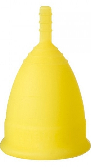 Menstrual Cup, model 2, yellow - Lunette Reusable Menstrual Cup Yellow Model 2 — photo N2