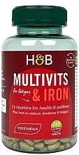 Multivitamins and Iron Dietary Supplement - Holland & Barrett Multivits & Iron — photo N1