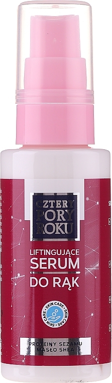 Lifting Hand Serum - Cztery Pory Roku Hand Lifting Serum — photo N2