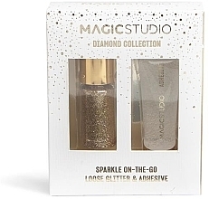 Fragrances, Perfumes, Cosmetics Glitter Application Kit - Magic Studio Diamond Collection Sparkle On-The-Go Loose Glitter & Adhesive
