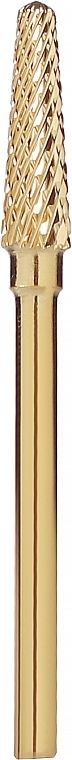 Carbide Nail Drill Bit, RN 00352, gold - Ronney Professional Diamond Bit — photo N1