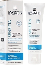 Fragrances, Perfumes, Cosmetics Face Cream - Iwostin Sensitia Wind and Cold Protection Cream With Lipids SPF 15