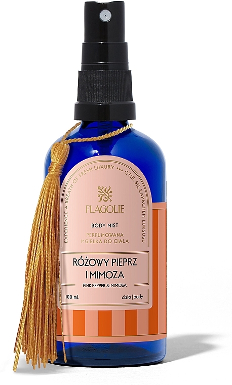 Body Mist - FlagoliePink Pepper And Mimosa Perfumed Body Mist — photo N1