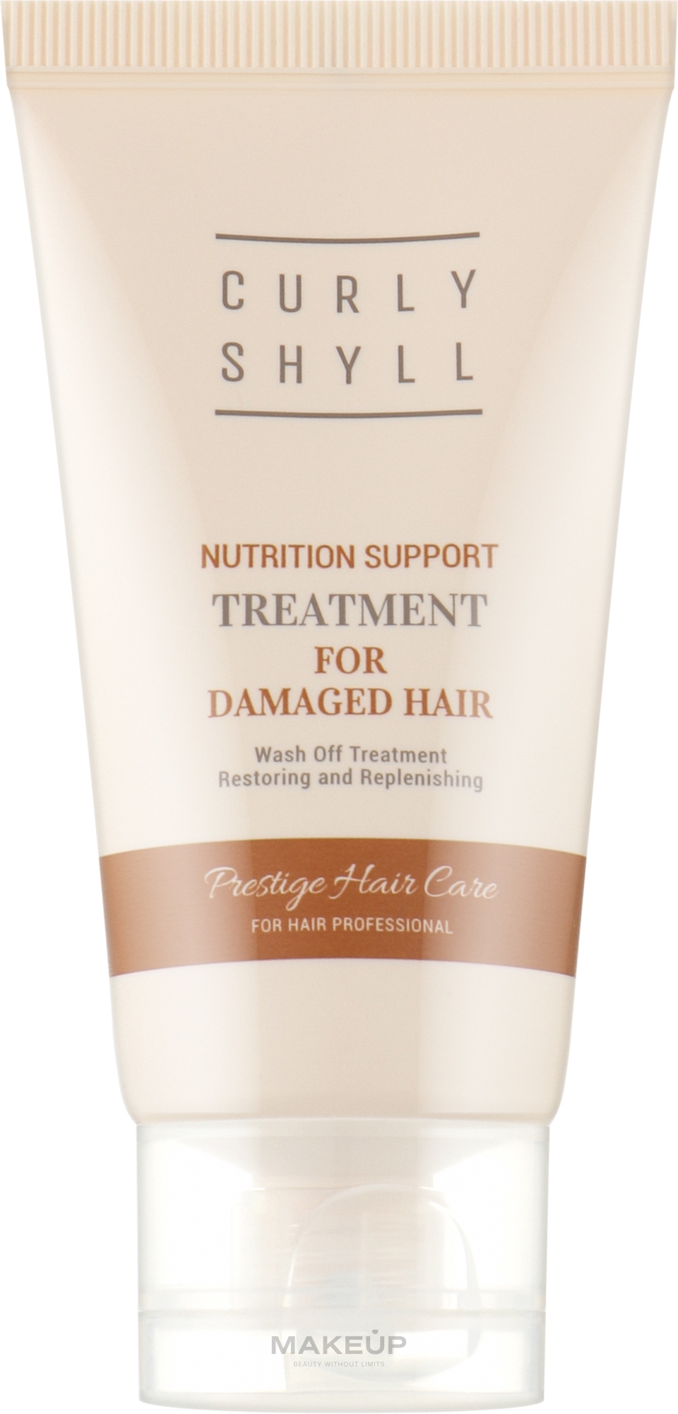 Restorative Mask for Damaged Hair - Curly Shyll Nutrition Support Treatment (mini size) — photo 40 ml