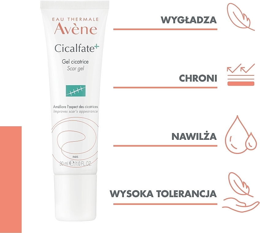 Regenerating Face Gel - Avene Cicalfate+ Gel Cicatrice — photo N5