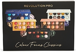 Revolution Pro Colour Focus Classics (eye/palette/5x15g) - Set — photo N1