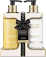 Fragrances, Perfumes, Cosmetics Set - Baylis & Harding Sweet Mandarin & Grapefruit Luxury Hand Care Set