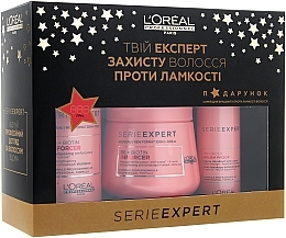 Fragrances, Perfumes, Cosmetics Set 'Your Hair Protection Expert' - L'Oreal Professionnel Serie Expert (sham/300ml + mask/250ml + spray/37ml)