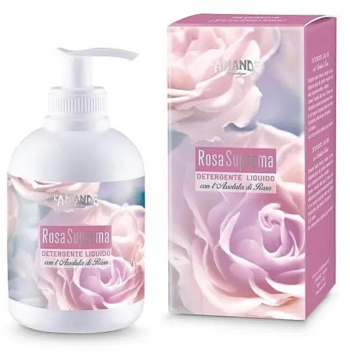 Liquid Soap - L'Amande Rosa Suprema Delicate Liquid Cleanser — photo N2