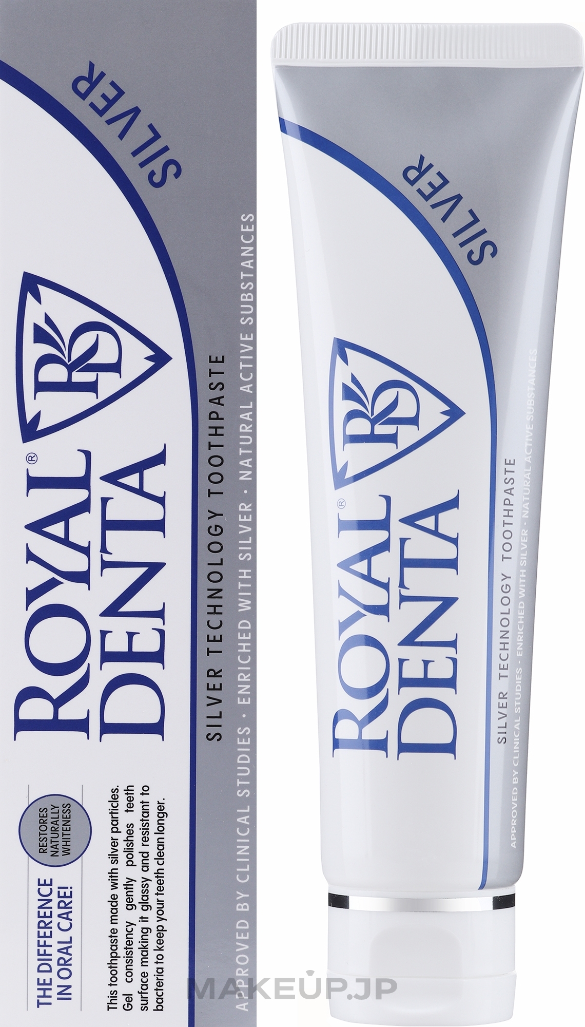 Silver Toothpaste - Royal Denta Silver Technology Toothpaste — photo 130 g