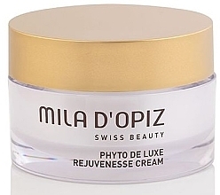 Fragrances, Perfumes, Cosmetics Rejuvenating Face Cream - Mila D'Opiz Phyto de Luxe Rejuvenesse Cream (sample)