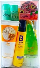 Fragrances, Perfumes, Cosmetics Set - Holika Holika (essence/120ml + foam/150ml + foam/150ml + mask/27ml + h/cr/35ml + emulsion/50ml + ton/50ml)