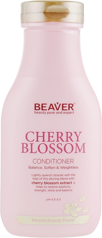 Daily Use Conditioner with Sakura Blossom Extract - Beaver Professional Cherry Blossom Conditioner — photo N1