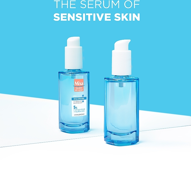 Serum for Sensitive Skin - Mixa Hyalurogel The Serum Of Sensitive Skin — photo N11