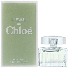 Fragrances, Perfumes, Cosmetics Chloé LEau de Chloé - Eau de Toilette (mini size)