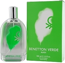 Fragrances, Perfumes, Cosmetics Benetton Verde Man - Eau de Toilette