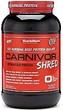 Fragrances, Perfumes, Cosmetics Chocolate Hydrolyzed Protein - MuscleMeds Carnivor Shred Chocolate