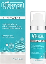 Light Hydro Cream with Hyaluronic Acid - Bielenda Professional SupremeLab Hyalu Minerals Light Hydro-Cream With Hyaluronic Acid — photo N2