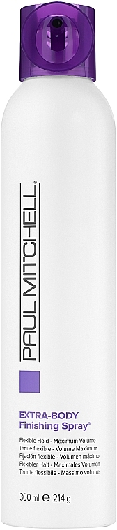 Strong Hold Extra Volume Fixing Spray - Paul Mitchell Extra-Body Finishing Spray — photo N1